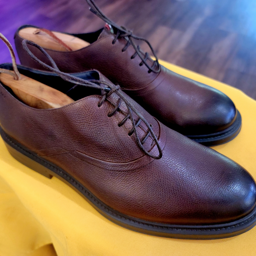 Bally Nyon Nick Leather Oxfords